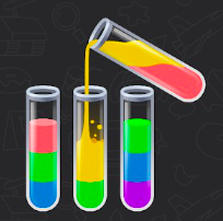Llega al nivel 10 en Water Sort Puzzle y gana 110 LaxCoin